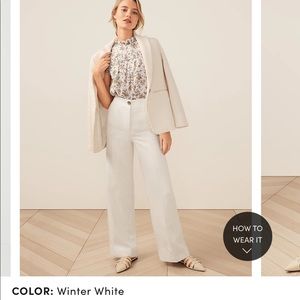 Ann Taylor full length seamed pant